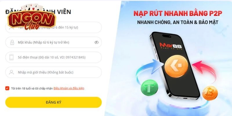 Hướng dẫn chi tiết cách đăng ký NgonClub