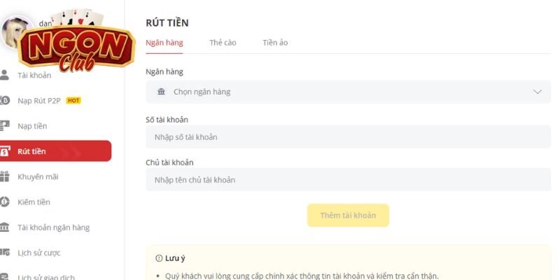 Rút Tiền NgonClub – Cách Hưởng Quả Ngọt Sau Cuộc Chiến